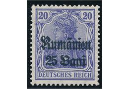 German Post in Romania 1918