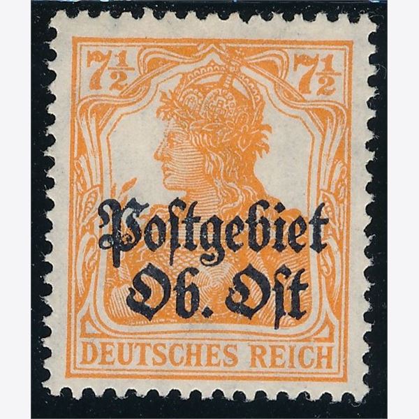 Postal area OB. OST. 1916