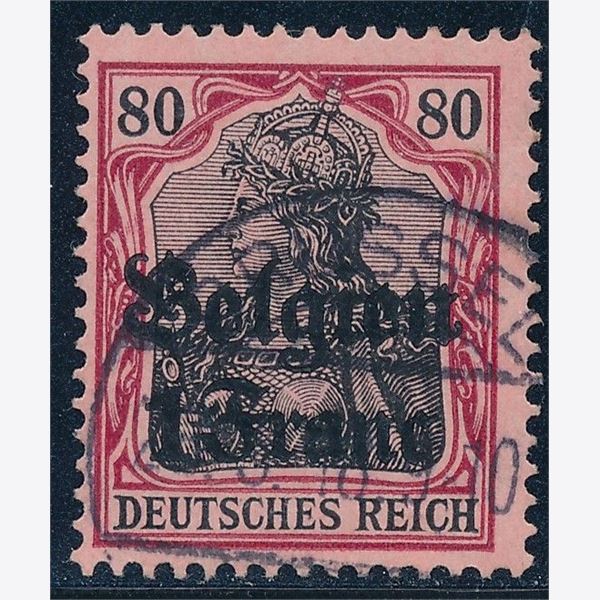 German Post in Belgium 1914