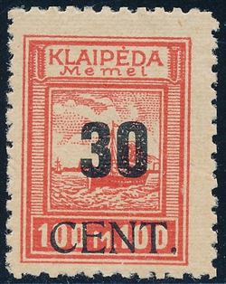 Memel 1923