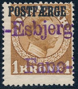 Danmark Postfærge 1919