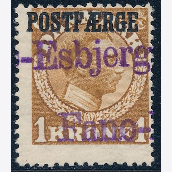 Danmark Postfærge 1919