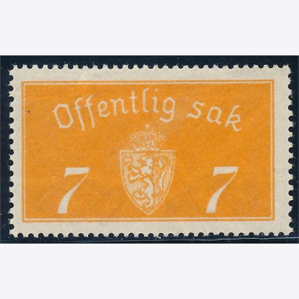 Norway Official 1933