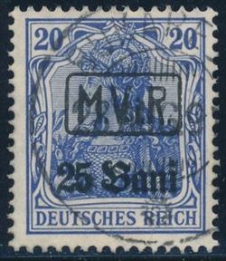 German Post in Romania 1917