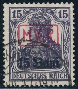 German Post in Romania 1917