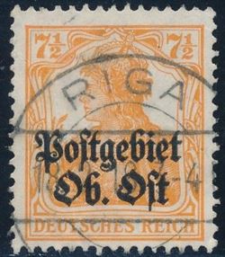 Postal area OB. OST. 1916