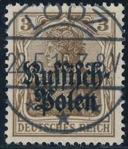 Postal area OB. OST. 1915