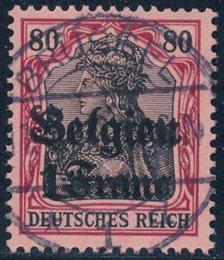 German Post in Belgium 1914