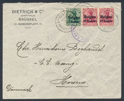 German Post in Belgium